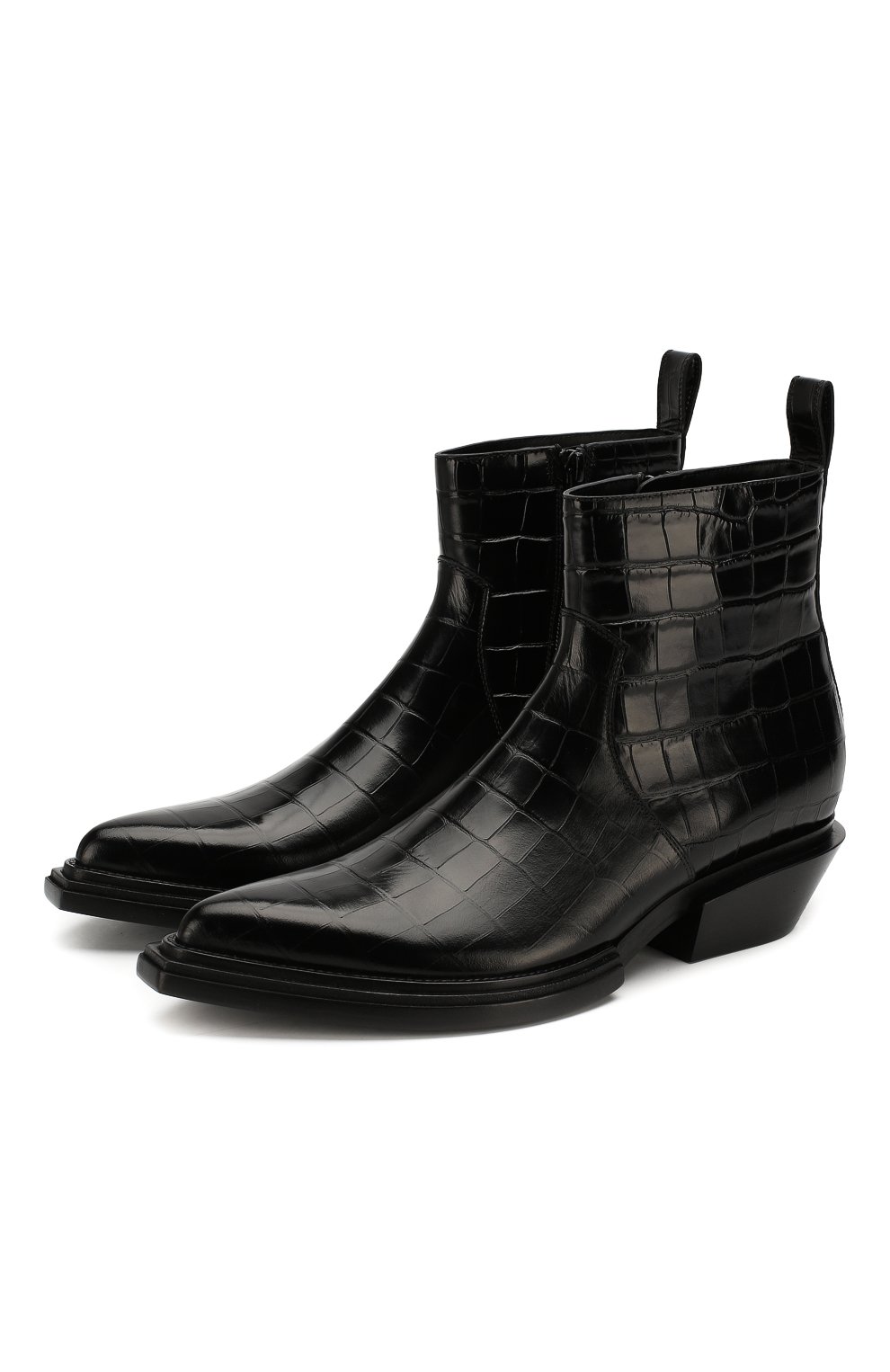 Кожаные ботинки harness santiag BALENCIAGA, арт. 579629/WA9D0, фото 1