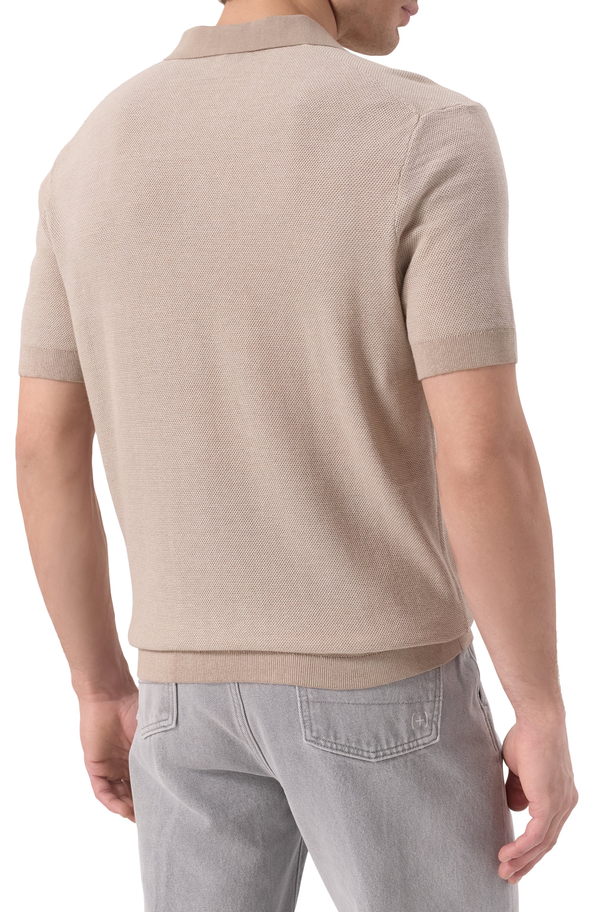 Поло из хлопка и вискозы BOGNER, арт. 88419503, фото 4