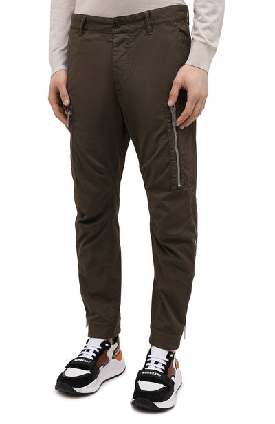 Хлопковые брюки-карго DSQUARED2, арт. S71KB0358/S49572, фото 3