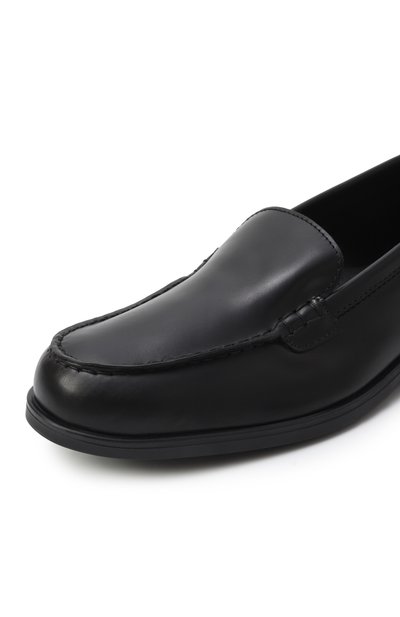 Кожаные лоферы RONDINELLA, арт. 12246-1Q/G0MMA/34-36, фото 5