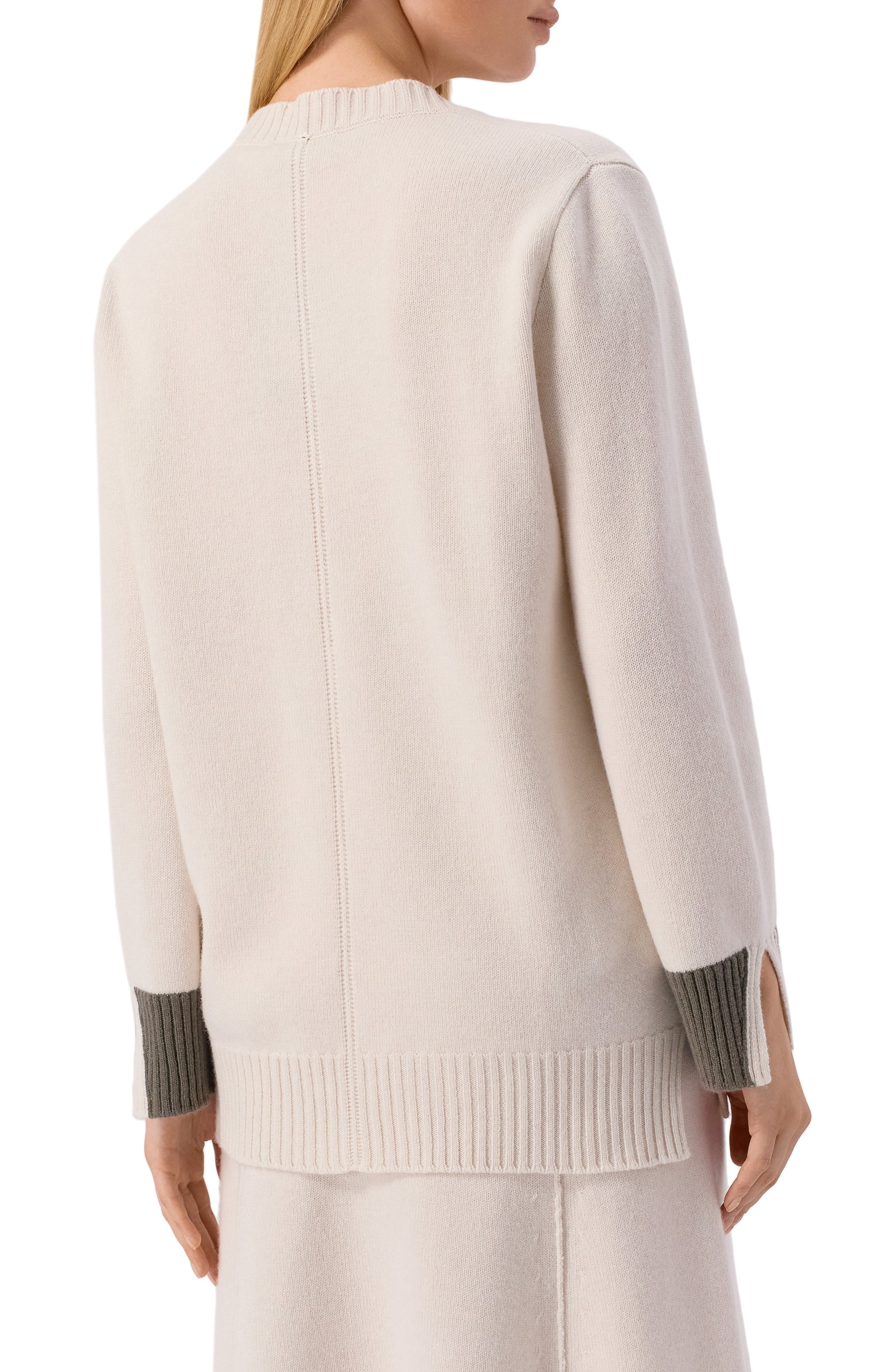 Пуловер из шерсти и кашемира LORENA ANTONIAZZI, арт. VM24A/2472, фото 4