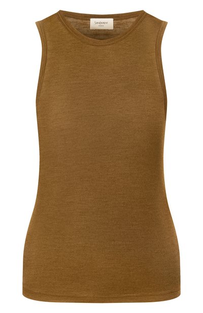 Топ из кашемира и шелка SAINT LAURENT, арт. 849920/Y38BL, фото 1