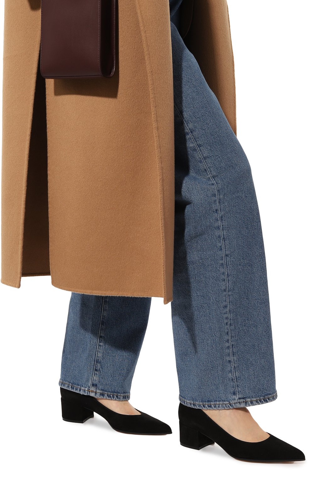 Замшевые туфли piper 45 GIANVITO ROSSI, арт. G22171.45RIC.CAMNER0, фото 3