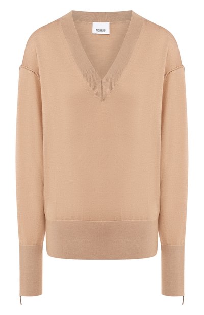 Женский пуловер из смеси шерсти и шелка BURBERRY, арт. 8021170