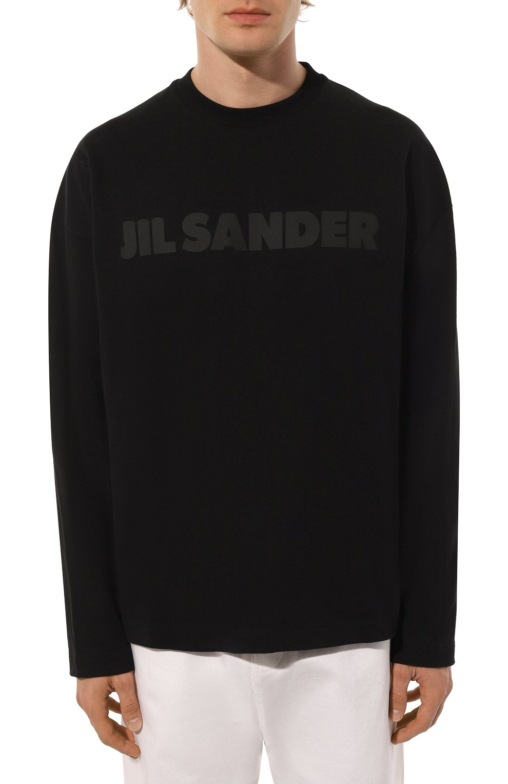 Хлопковый лонгслив JIL SANDER, арт. J22GC0136/J20243, фото 3