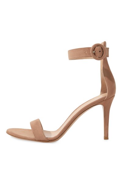 Замшевые босоножки portofino 85 GIANVITO ROSSI, арт. G60953.85RIC.CAMPRAL, фото 4