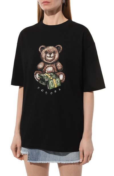 Хлопковая футболка DOMREBEL, арт. TEDDY CASH/T-SHIRT, фото 3