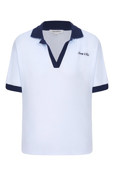Женское хлопковое поло SPORTY AND RICH, арт. T004275326BL143