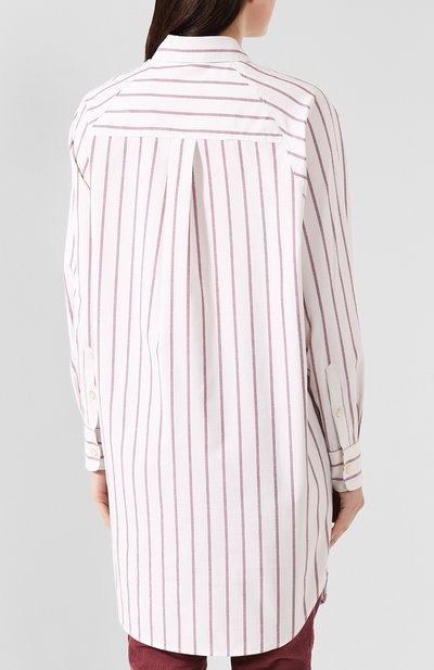 Хлопковая рубашка ISABEL MARANT ETOILE, арт. R01498-19A030E/SANDERS, фото 4