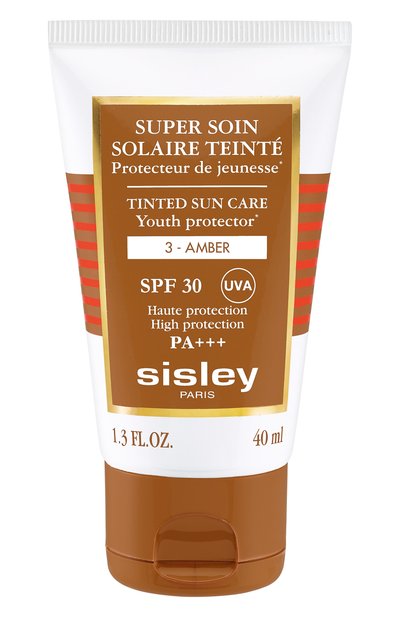 Женский солнцезащитный оттеночный крем для лица spf30, оттенок янтарный (40ml) SISLEY, арт. 168223