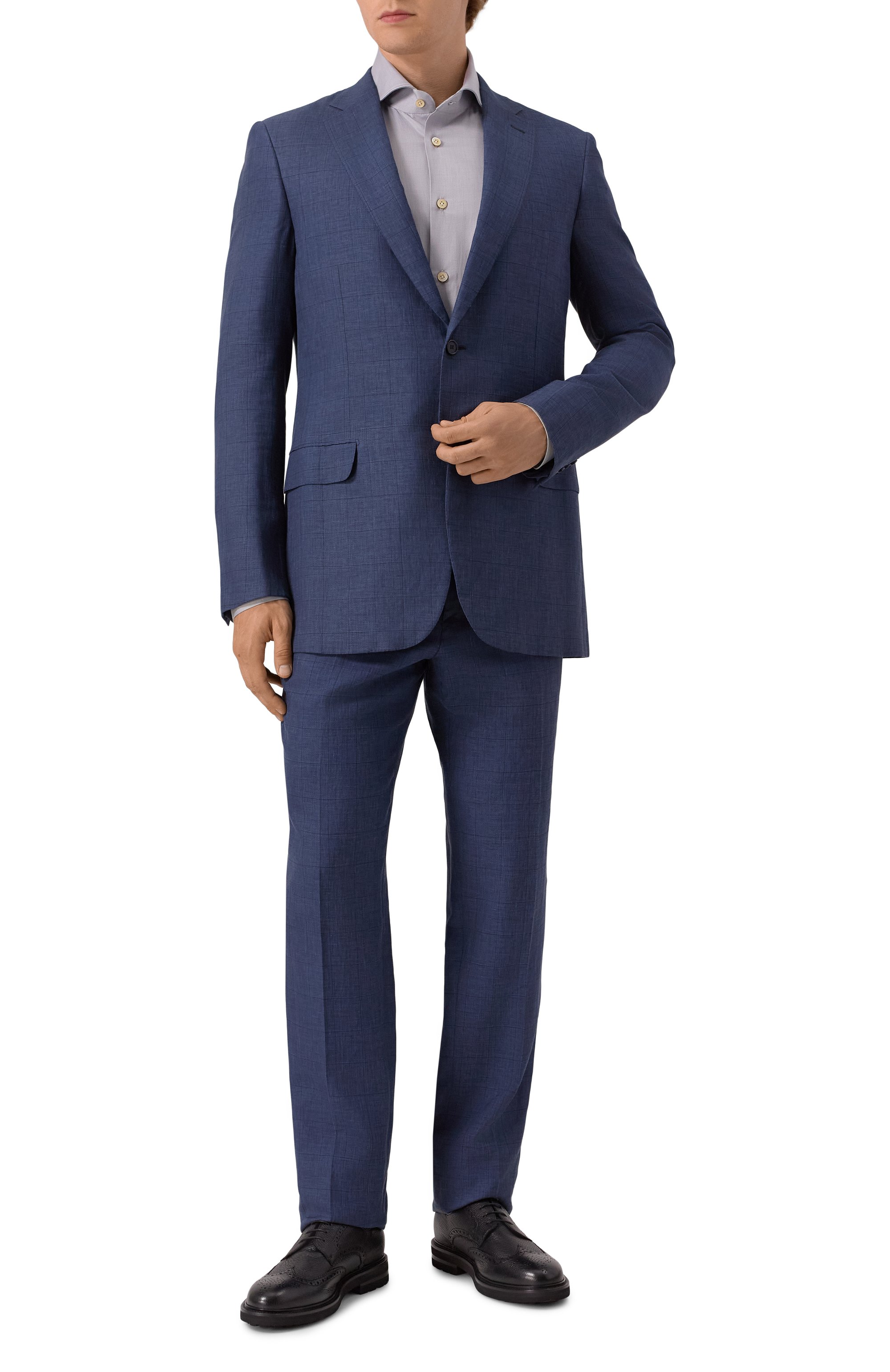 Хлопковая сорочка KITON, арт. UCCH0948806, фото 2