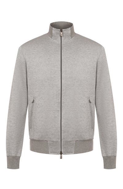 Мужской толстовка из хлопка и шелка CAPOBIANCO, арт. 18M455.GU00.