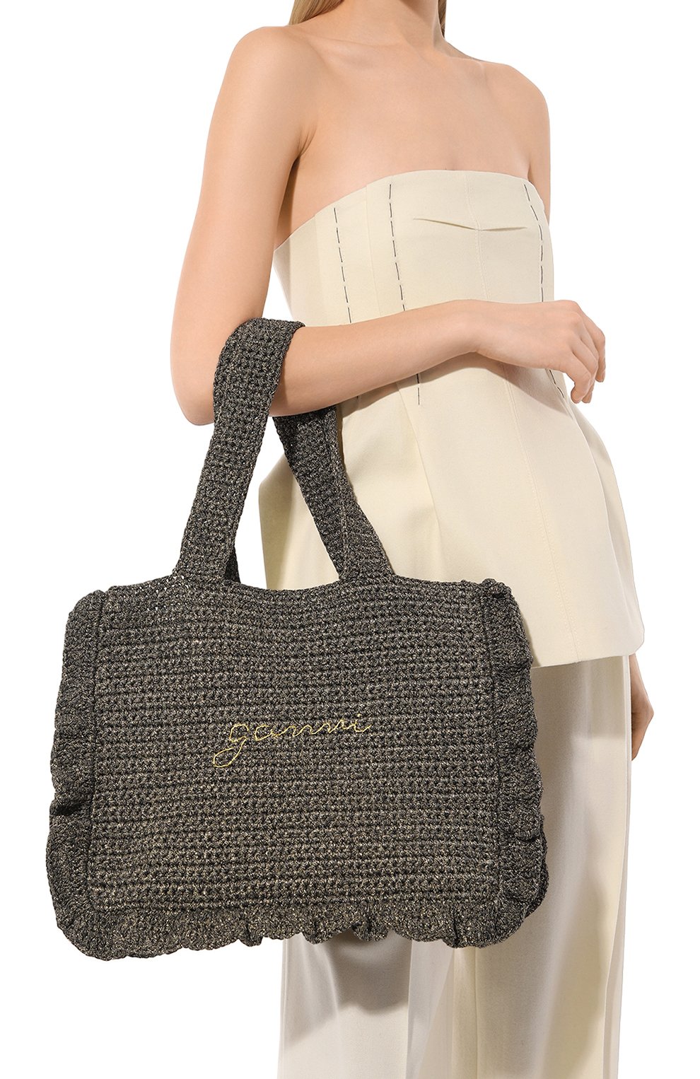 Сумка-тоут GANNI, арт. A5090, фото 2