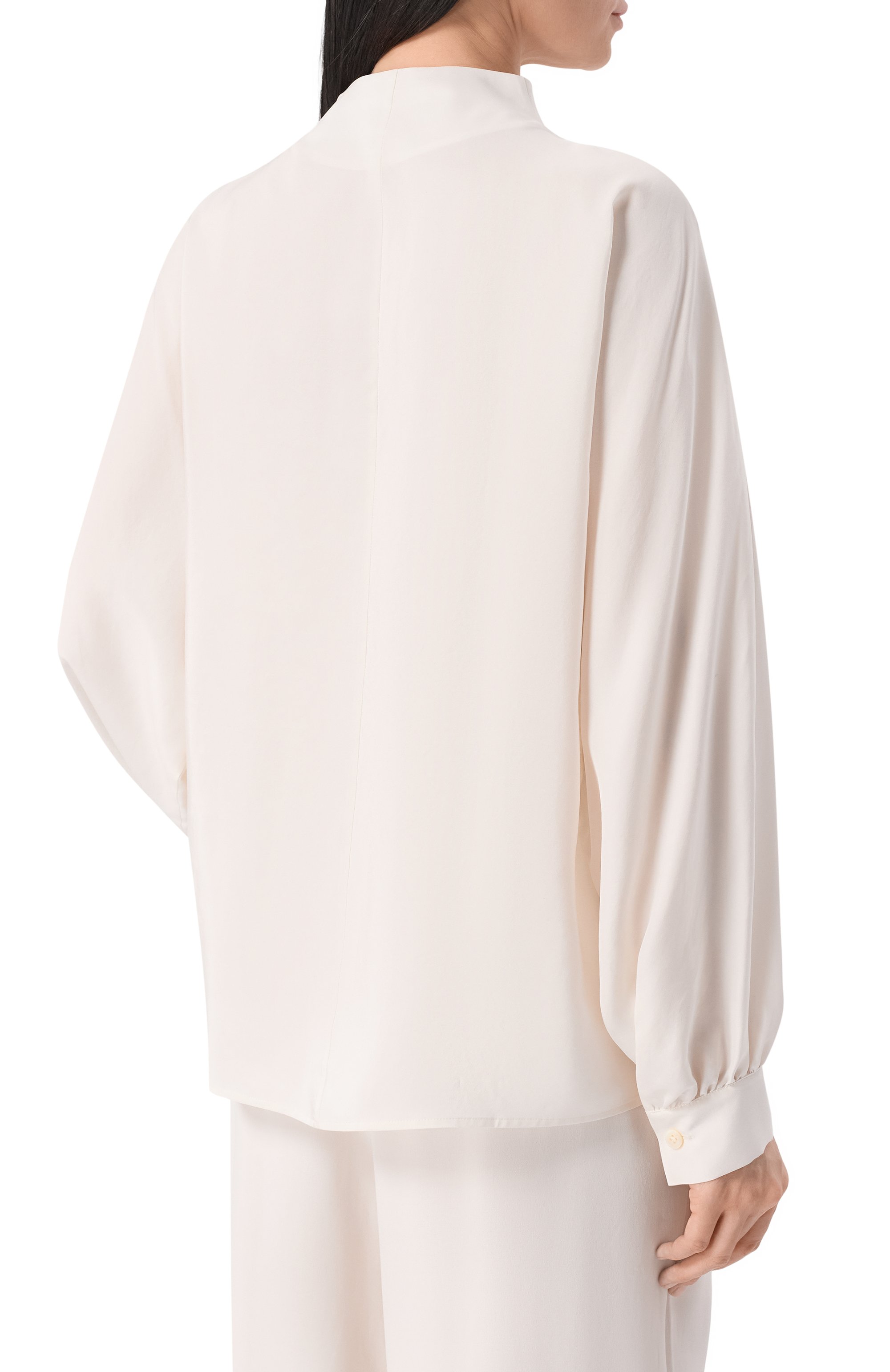 Шелковая блузка 12 STOREEZ, арт. 136072, фото 4