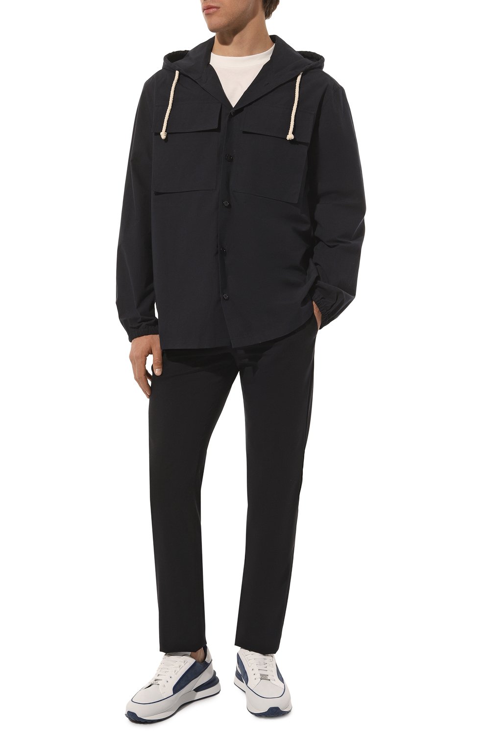 Кожаные кроссовки ZILLI, арт. MDZ-TT215-DM044/0C1X, фото 2