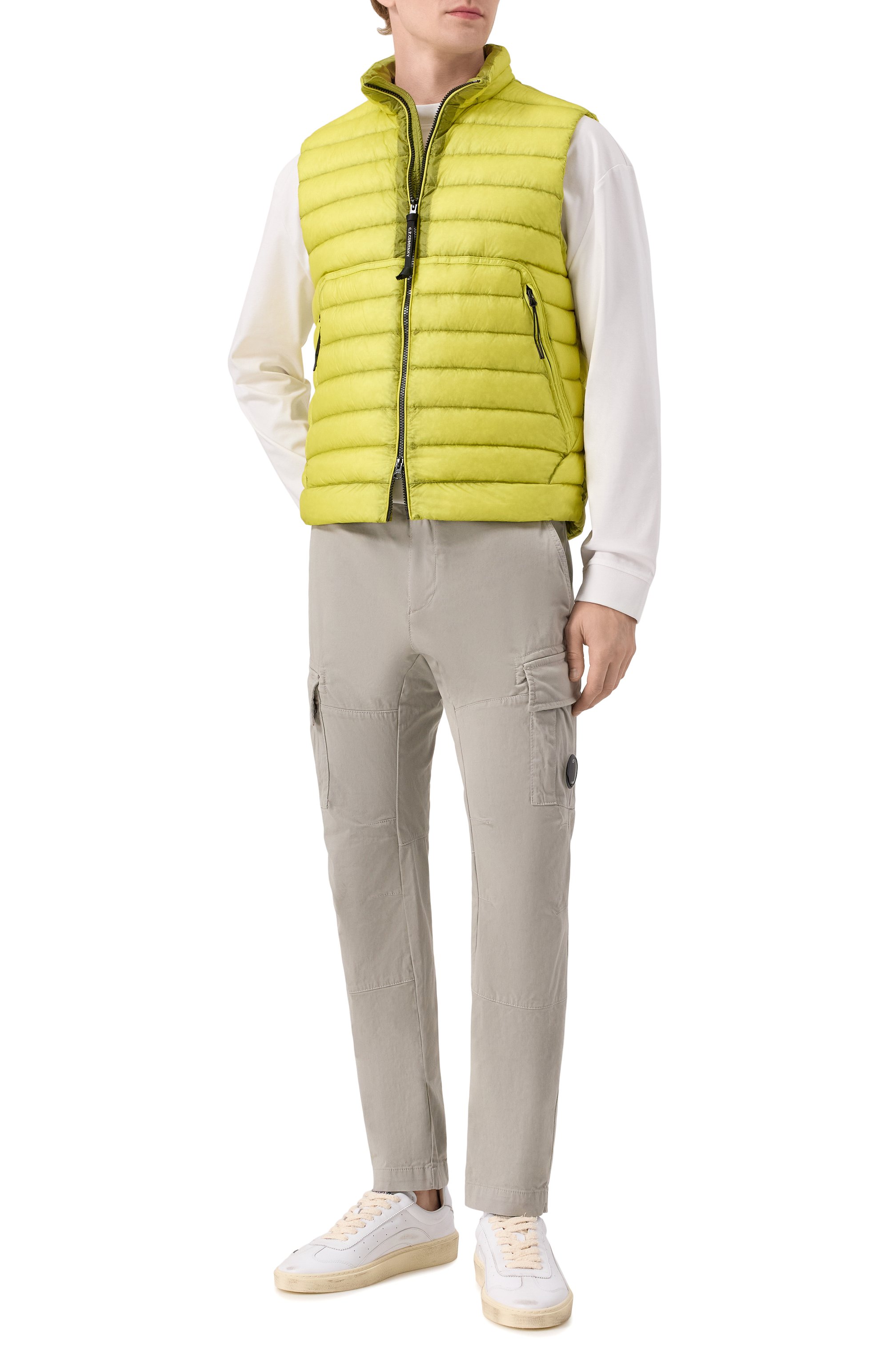Пуховый жилет C.P. COMPANY, арт. 19CMVE703A110416A, фото 2