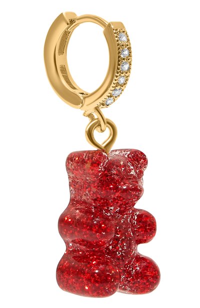 Моносерьга CRYSTAL HAZE, арт. N0STALGIA BEAR H00P, фото 3