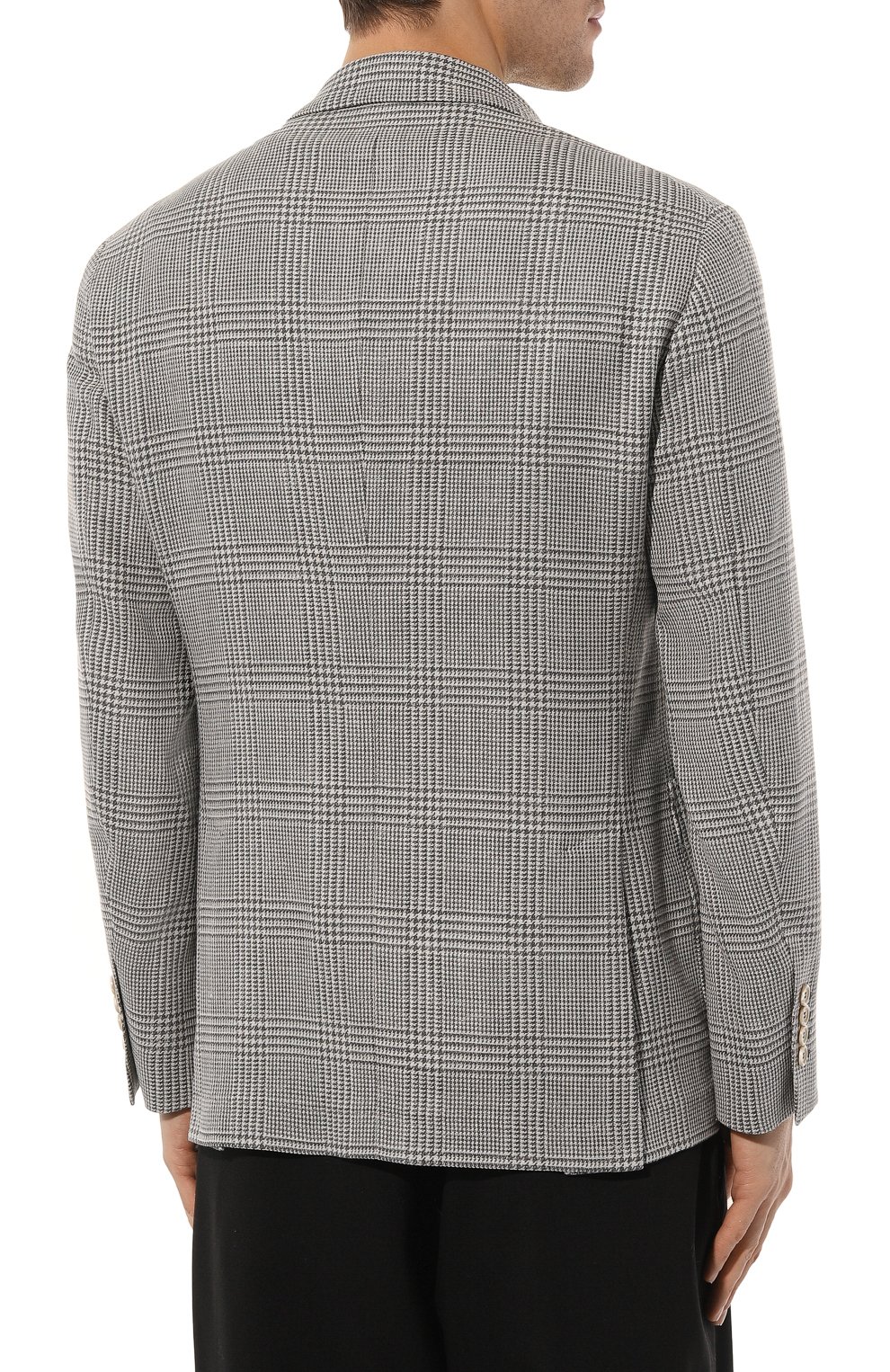 Пиджак из шерсти и шелка BRUNELLO CUCINELLI, арт. MY4317BND, фото 4