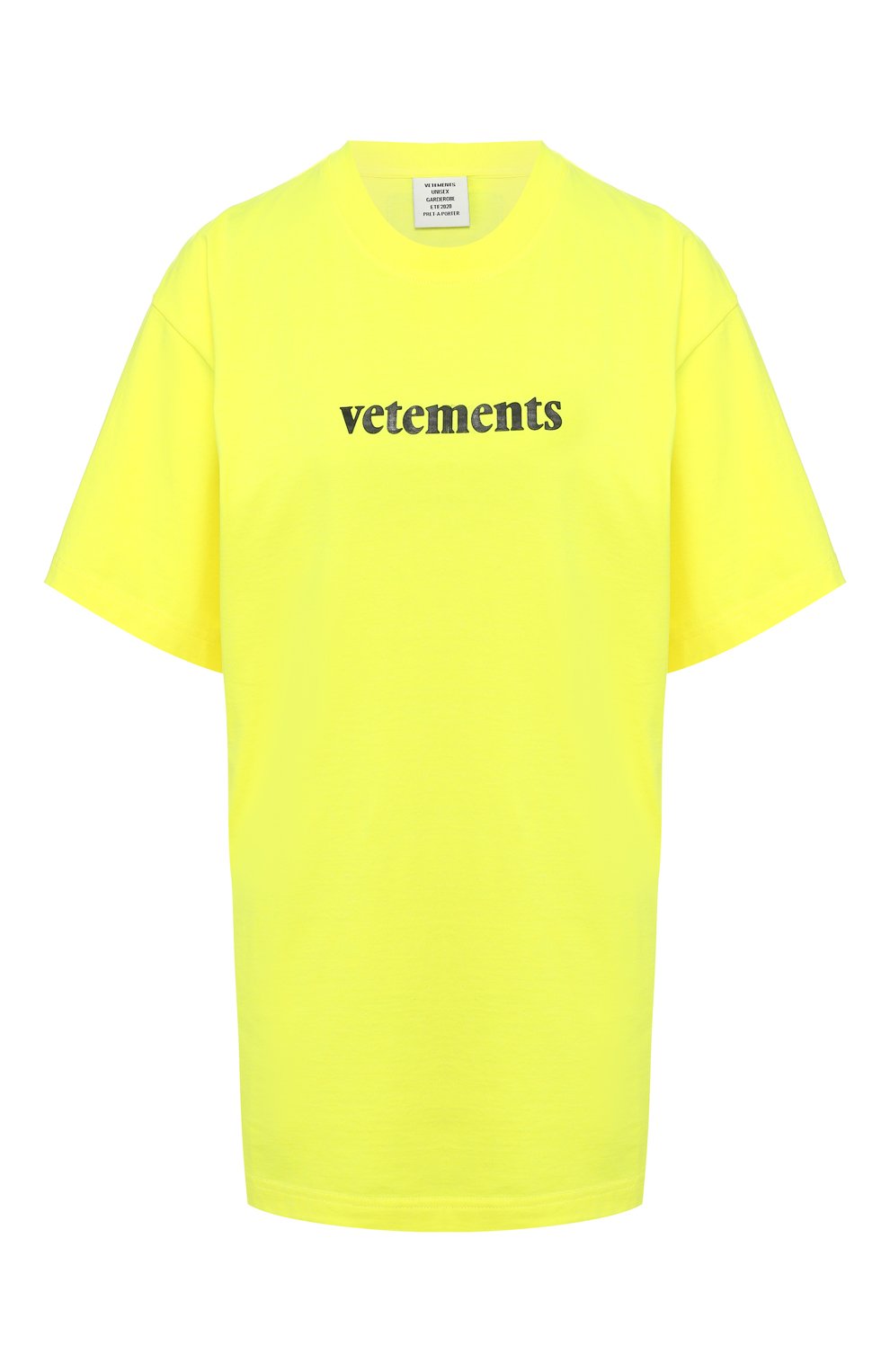 Футбо лка VETEMENTS, арт. SS20TR304 1610/W/FLU0 YELL0W, фото 1