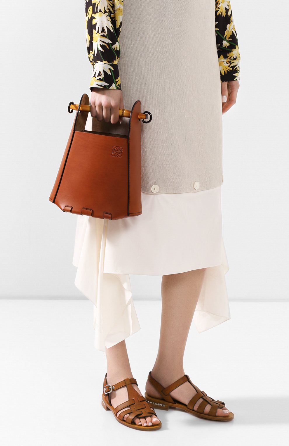 Сумка bucket bamboo LOEWE, арт. 340.95.W37, фото 2