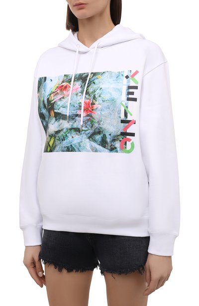 Хлопковое худи KENZO, арт. FC52SW6534M0, фото 3
