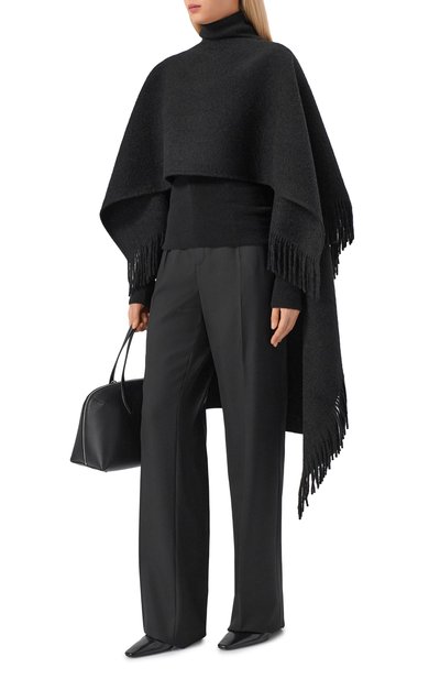 Шерстяное пончо TOTEME, арт. 254-WSC0132-FB0471, фото 2