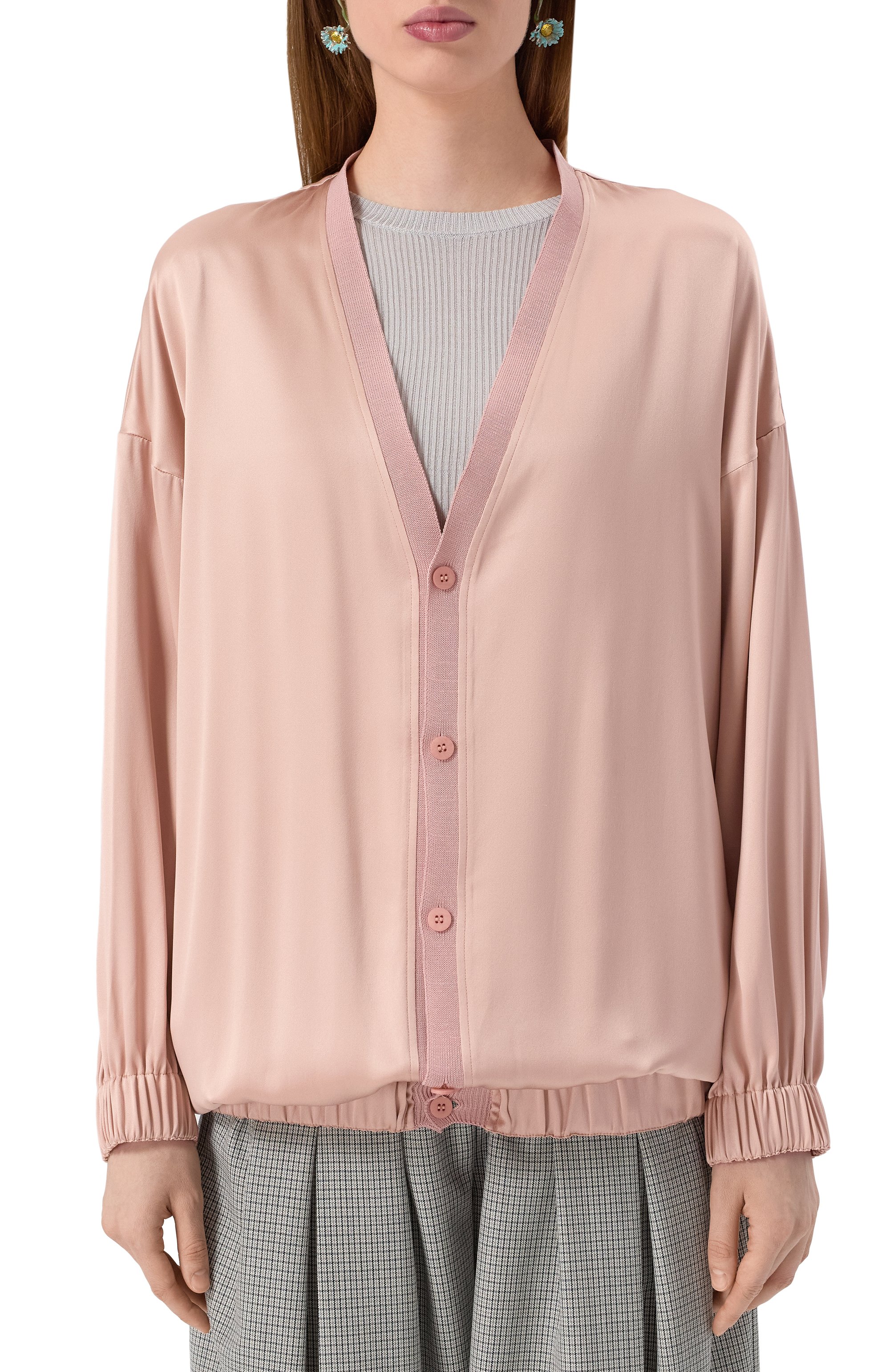 Атласный кардиган SASUPHI, арт. S25704/ST, фото 3