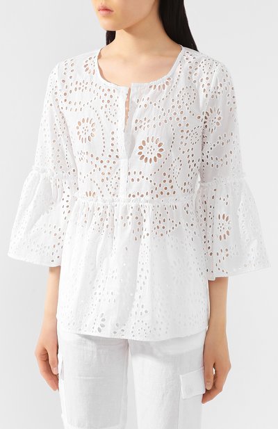 Хлопковая блузка EVA B.BITZER, арт. 10310634, фото 3