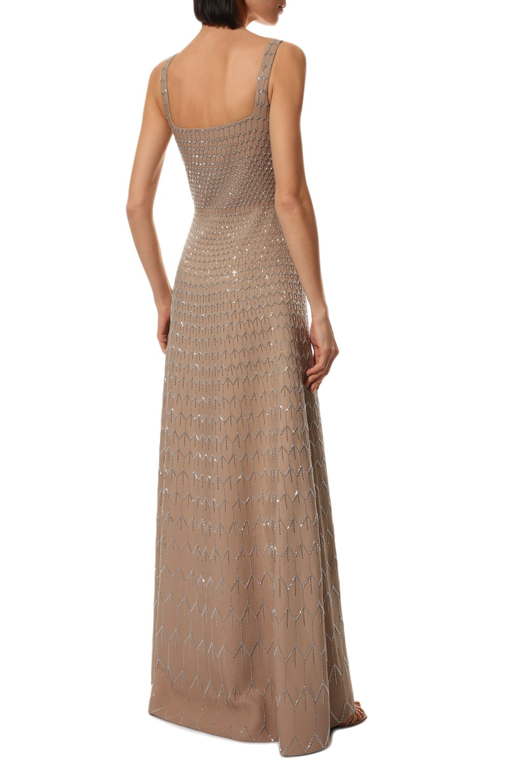 П латье из шерсти и шелка VALENTINO, арт. XB3VDCN01CF, фото 4