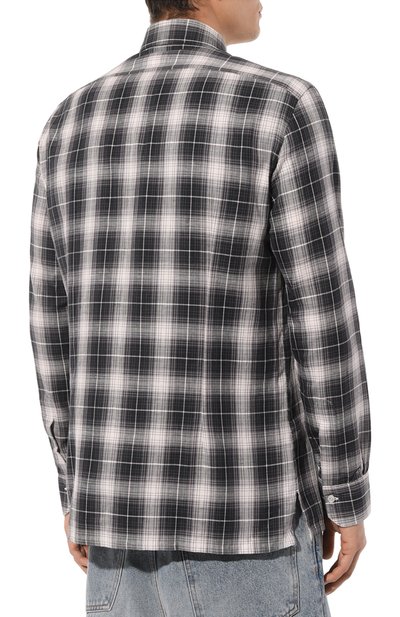 Хлопковая рубашка KITON, арт. UMCNERH08638, фото 4