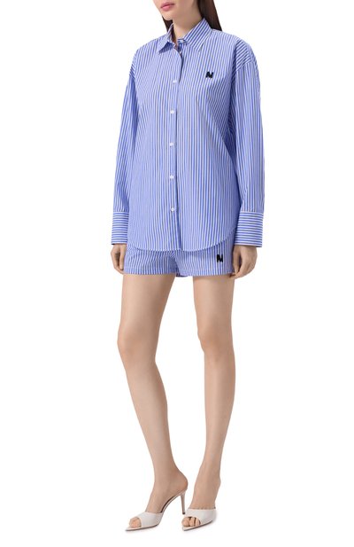 Хлопковая рубашка MSGM, арт. 4041MDE18X/267129, фото 2