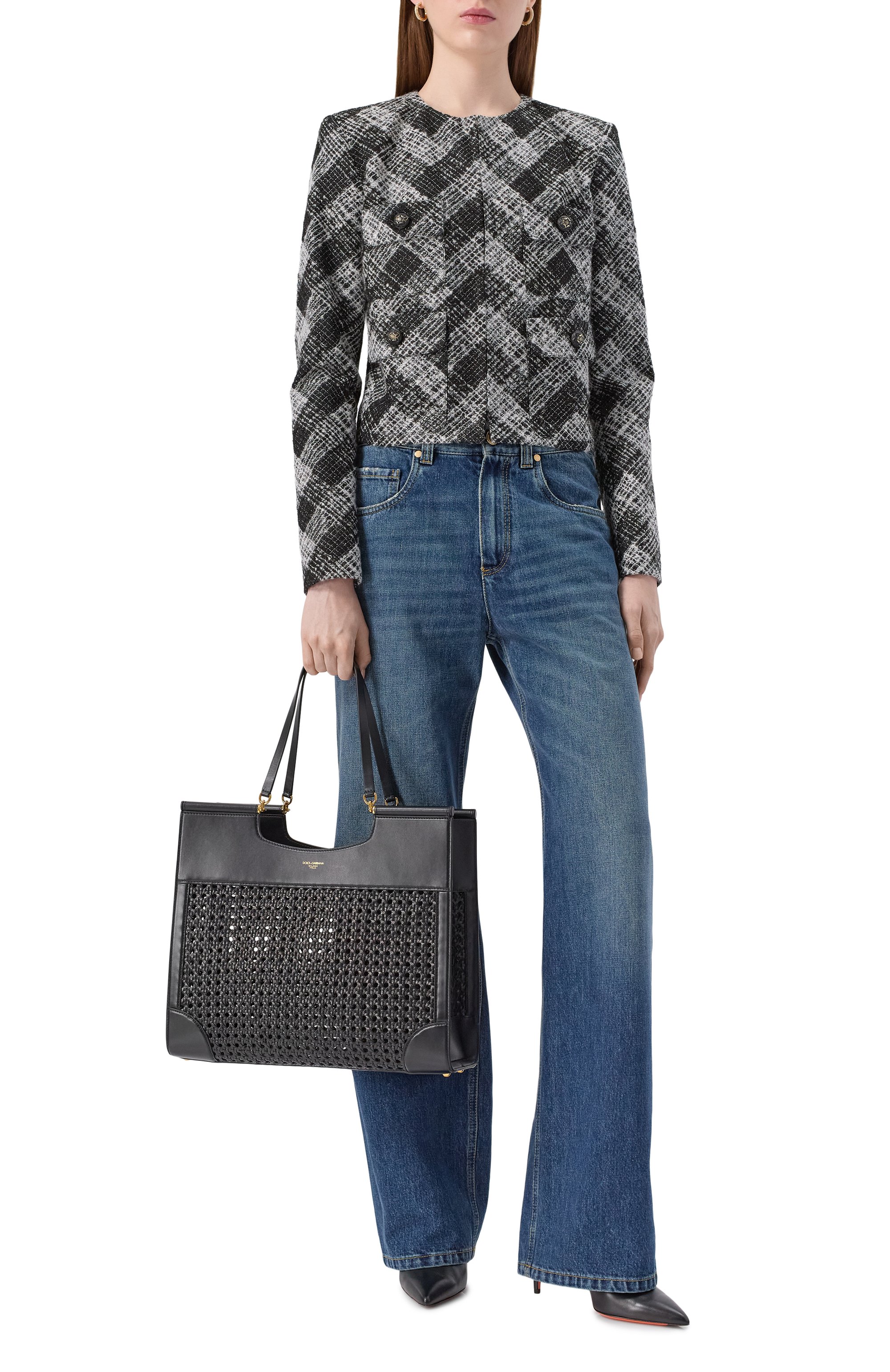 Сумка-тоут sicily medium DOLCE & GABBANA, арт. BB7727/B9S67, фото 7