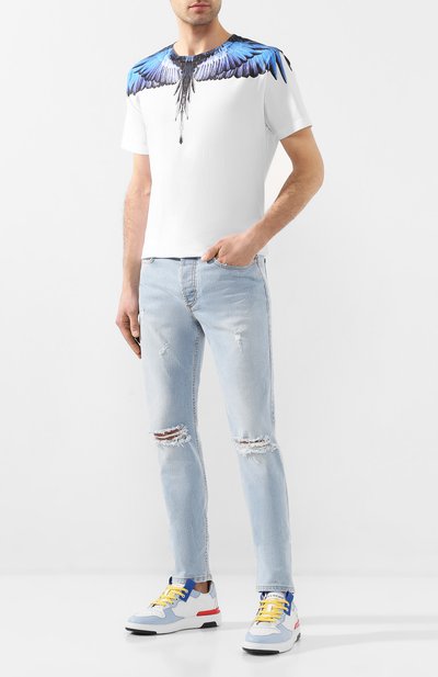 Хлопковая футболка MARCELO BURLON, арт. CMAA018S20JER001, фото 2