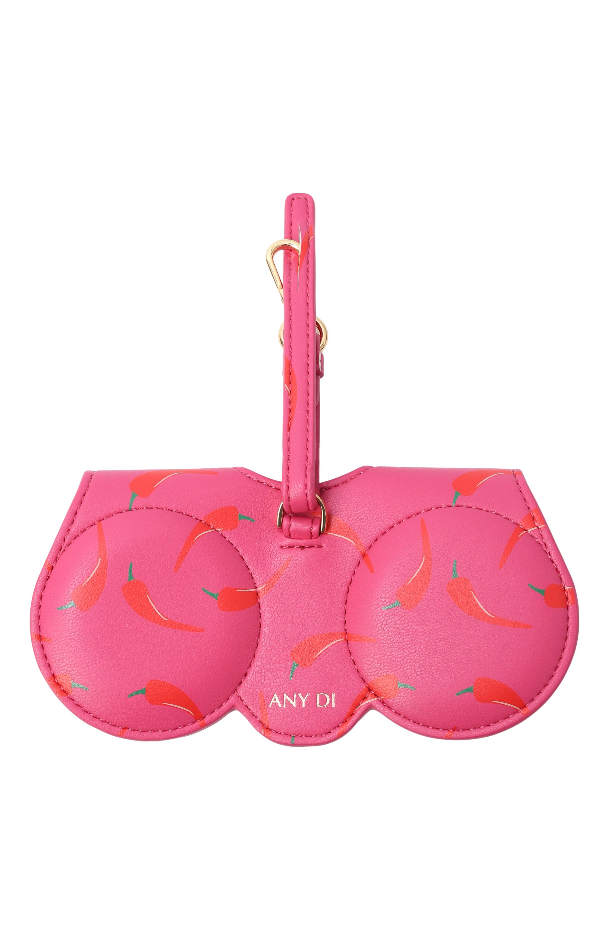 Футляр для очков ANY DI розового цвета по цене 13150 руб., арт. SP101652 CHILI, фото 2 Футляр для очков ANY DI, арт. SP101652 CHILI, фото 2