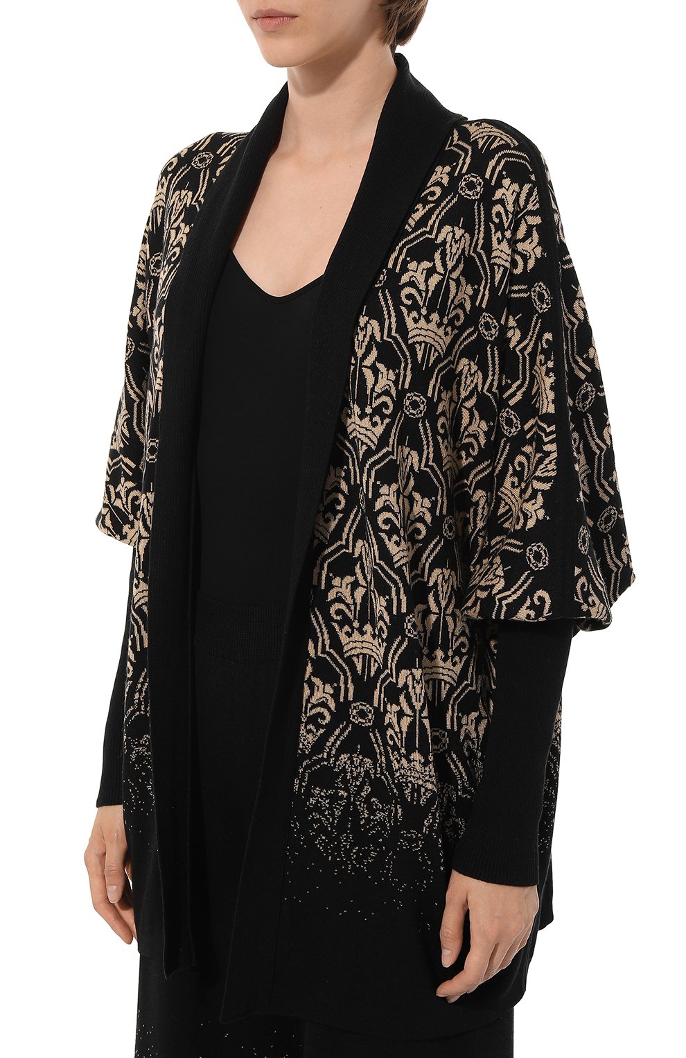 Кардиган из шелка и кашеми ра FREEAGE, арт. W24.JK056M.6030.900, фото 3