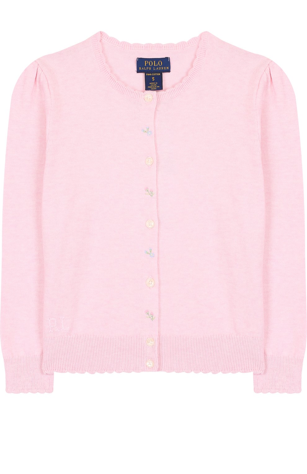 Хлопковый кардиган на пуговицах POLO RALPH LAUREN, арт. 312702227, фото 1