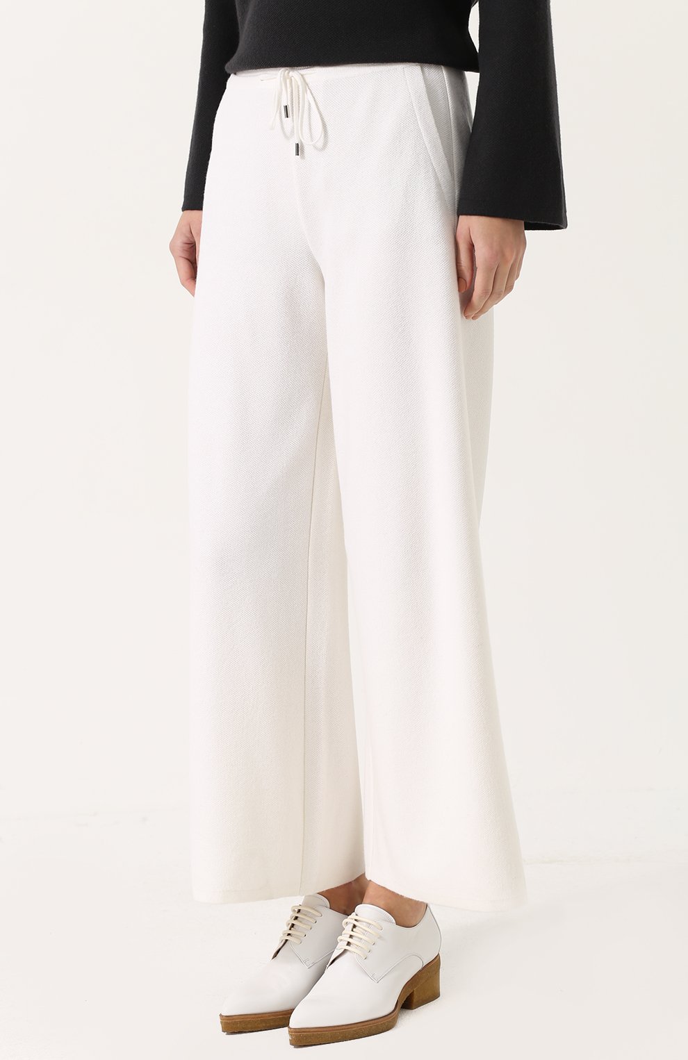 Широкие кашемировые брюки с карманами LORO PIANA, арт. FAG4325, фото 3