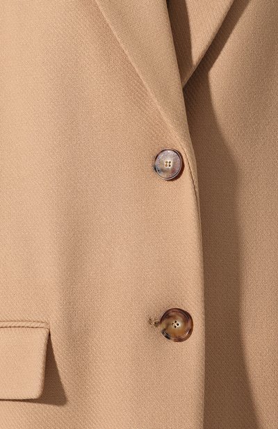 Шерстяное пальто STELLA MCCARTNEY бежевого цвета по цене 118000 руб., арт. 546810/SJB30, фото 5 Шерстяное пальто STELLA MCCARTNEY, арт. 546810/SJB30, фото 5