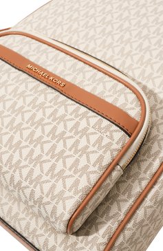 Женский рюкзак bex MICHAEL MICHAEL KORS кремового цвета, арт. 30S4G8XB2B | Фото 3 (Материал: Экокожа; Драгоценные камни: Проставлено; Размер: medium; Материал сплава: Проставлено; Стили: Кэжуэл)