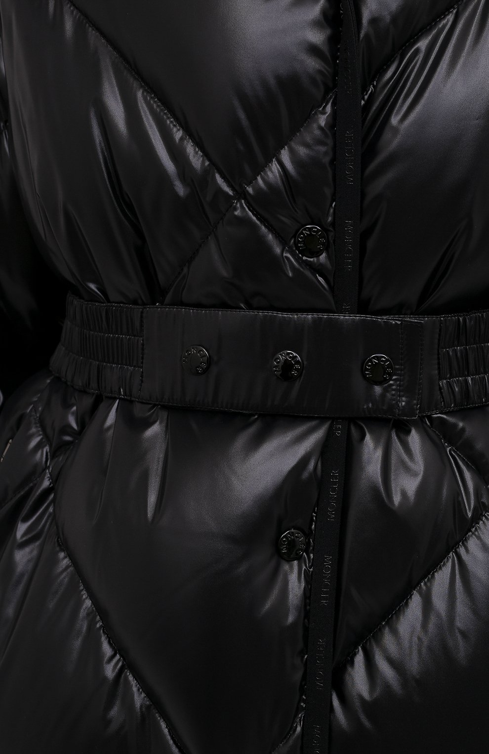 Пуховое пальто rolland MONCLER черного цвета по цене 198000 руб., арт. G2-093-1C000-34-68950, фото 5 Пуховое пальто rolland MONCLER, арт. G2-093-1C000-34-68950, фото 5