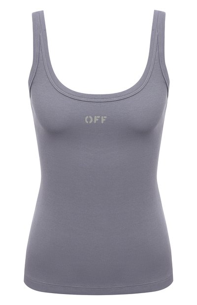 Женская хлопковая майка OFF-WHITE, арт. 0WAD072F21JER001