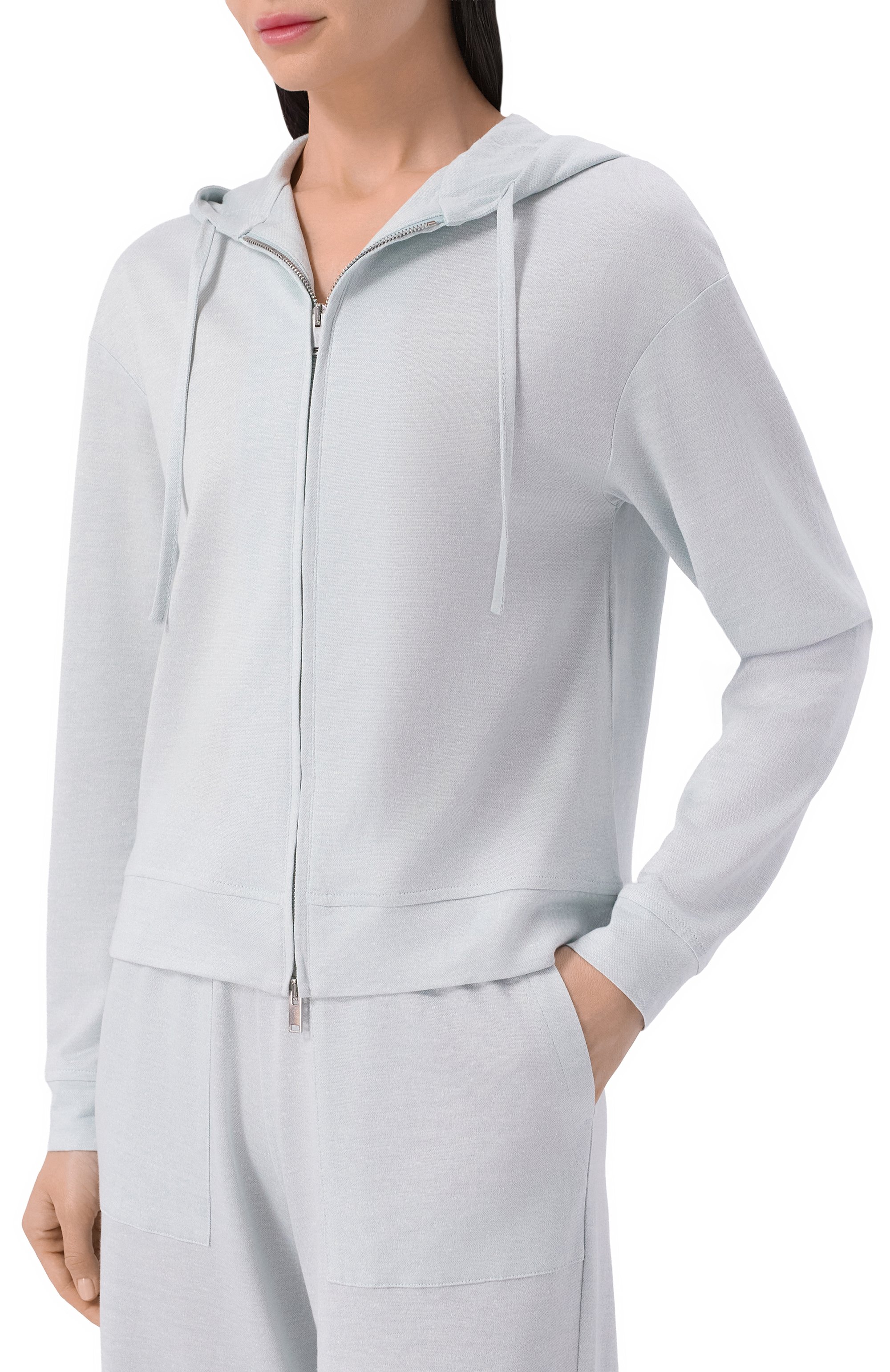 Толстовка из шелка и льна MVST, арт. M26.CSW.H401/LIN0LUX 43127, фото 3