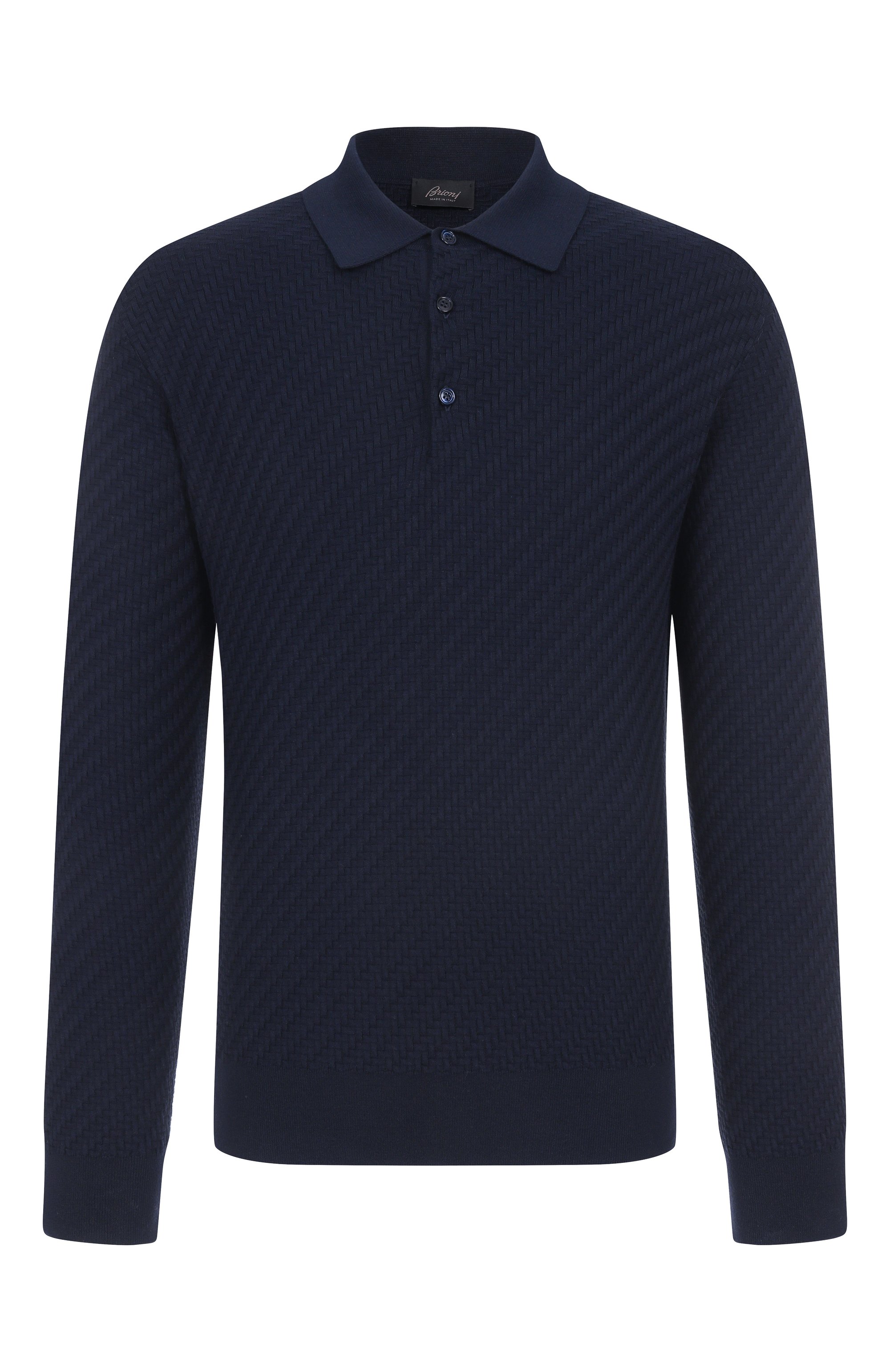 Поло из шелка и хлопка BRIONI, арт. UMR10L/PAK22, фото 1