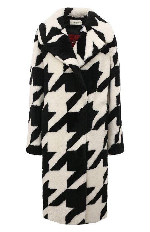 Шуба из овчины Gucci 628522 XSAA2 Чёрно-белый 628522 XSAA2
