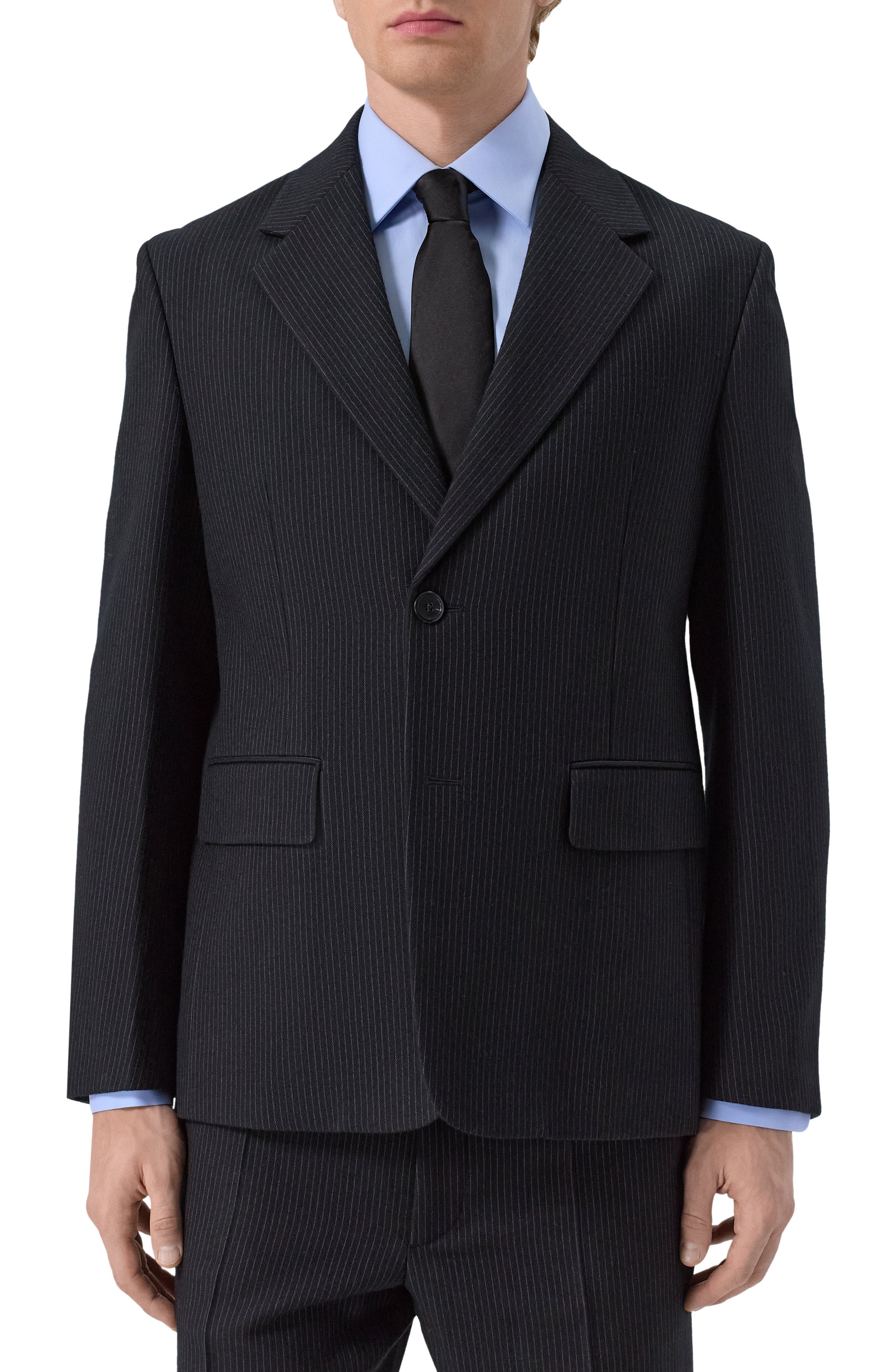 Шерстяной пиджак PRADA, арт. UGM169-1ZCX-F0002-212, фото 5