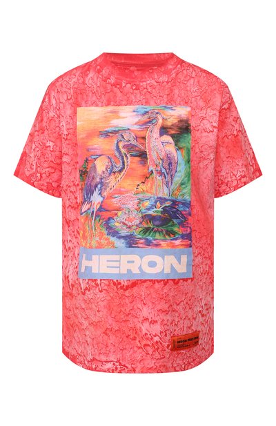 Женская хлопковая футболка HERON PRESTON, арт. HWAA015R209140132888