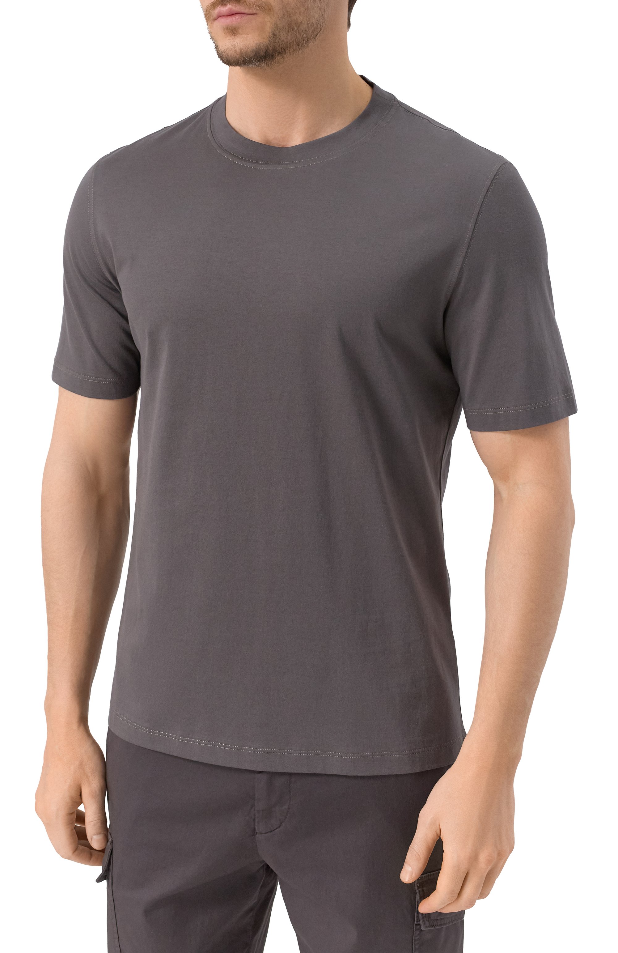 Хлопковая футболка BRUNELLO CUCINELLI, арт. M0B131308, фото 3