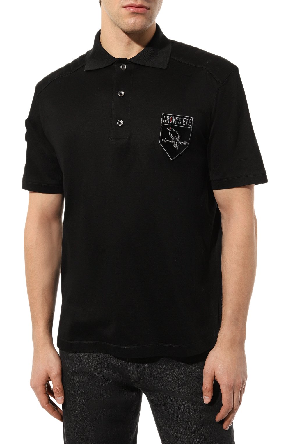 Хлопковое поло CROW’S EYE, арт. L.E. 1, фото 3