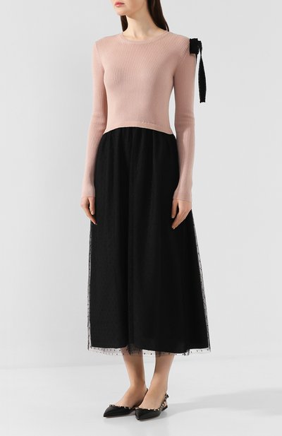 Шерстяное платье REDVALENTINO, арт. TR3KDB33/4WF, фото 3