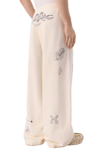 Хлопковые брюки BALENCIAGA, арт. 871496/TUVJ3, фото 4